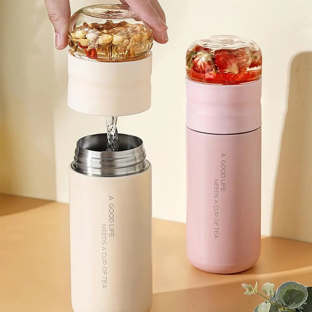 300 ml przenośny dzbanek do herbaty ze stali nierdzewnej
