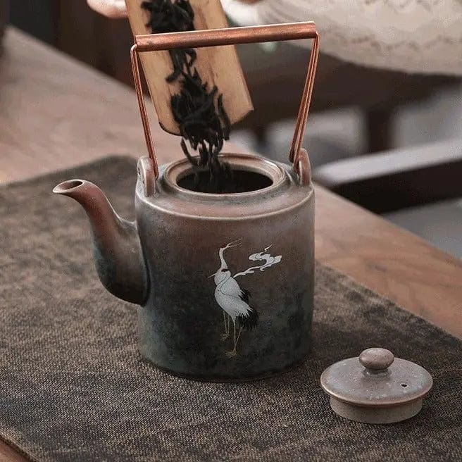 Ceramiczny dzbanek do herbaty 400 ml