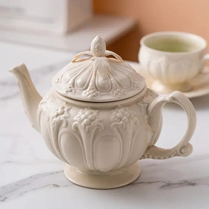 Ceramiczny dzbanek do herbaty inspirowany Anglią 900 ml