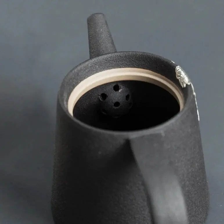 Ceramiczny dzbanek do herbaty z japońskim wzorem 200 ml