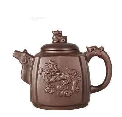 Chiński gliniany dzbanek do herbaty z motywem smoka, 500 ml