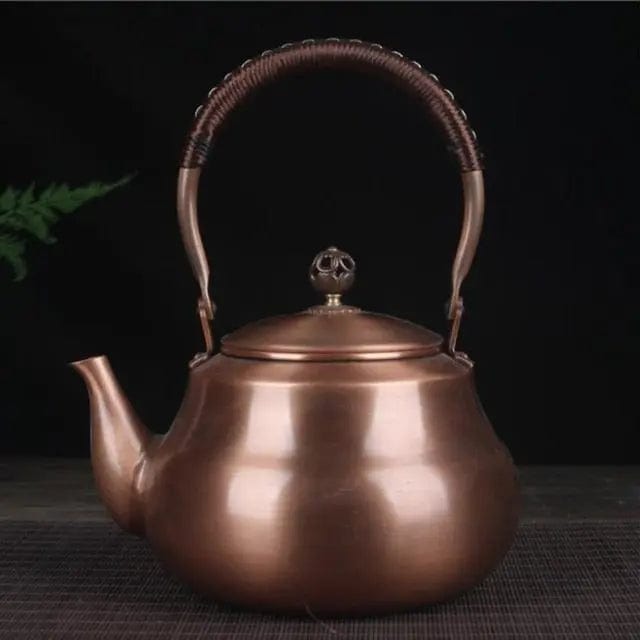 Chiński miedziany dzbanek do herbaty 1,6 l