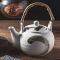 Japoński biały ceramiczny dzbanek do herbaty 700 ml