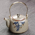 Japoński ceramiczny dzbanek do herbaty beżowy 250 ml