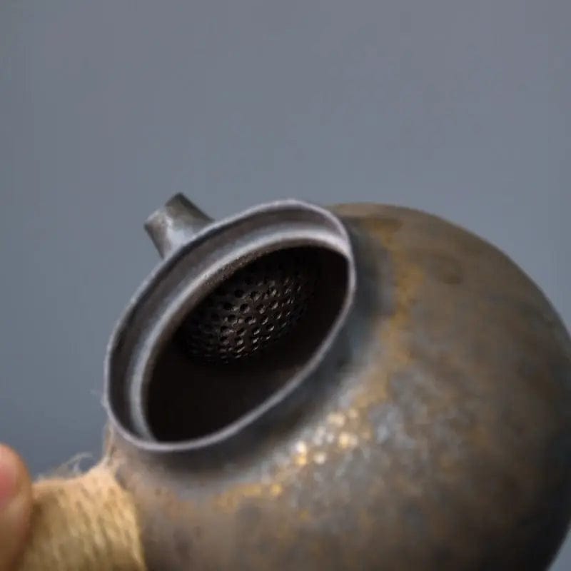 Japoński ceramiczny dzbanek do herbaty Kyusu 200 ml