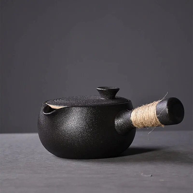 Japoński ceramiczny dzbanek do herbaty Kyusu 500 ml z bocznym uchwytem