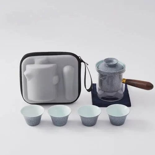 Japoński ceramiczny zestaw do herbaty