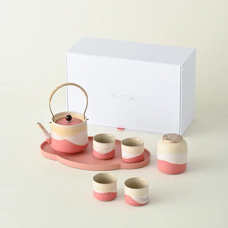 Japoński ceramiczny zestaw do herbaty Sweet Harmony