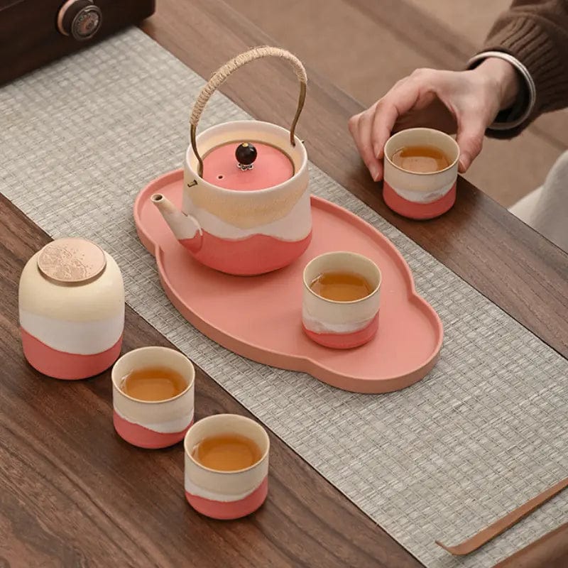 Japoński ceramiczny zestaw do herbaty Sweet Harmony
