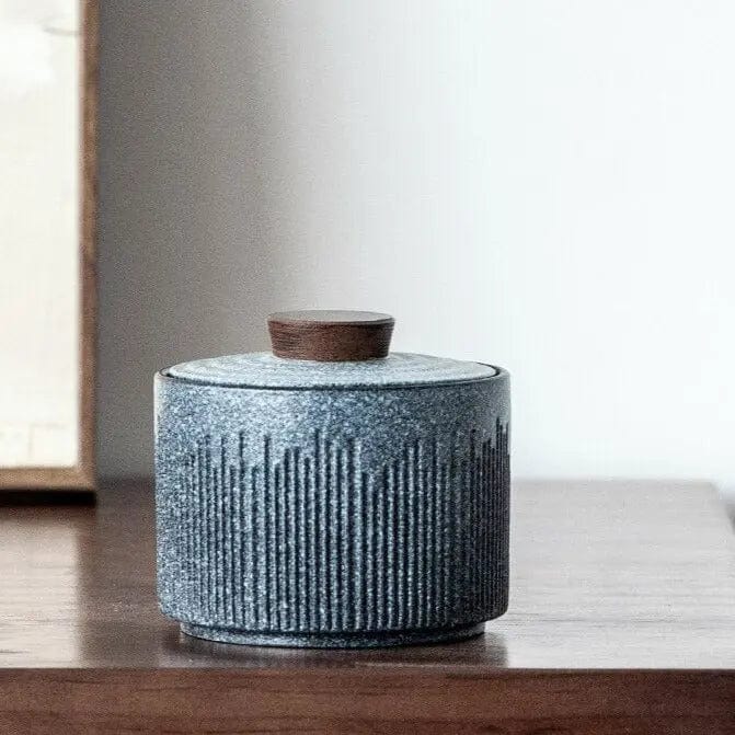 Japońskie ceramiczne pudełko na herbatę 150 ml