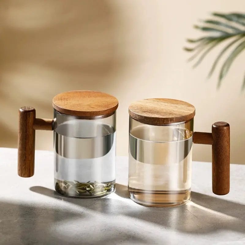 Kubek do herbaty z drewna akacjowego 400 ml