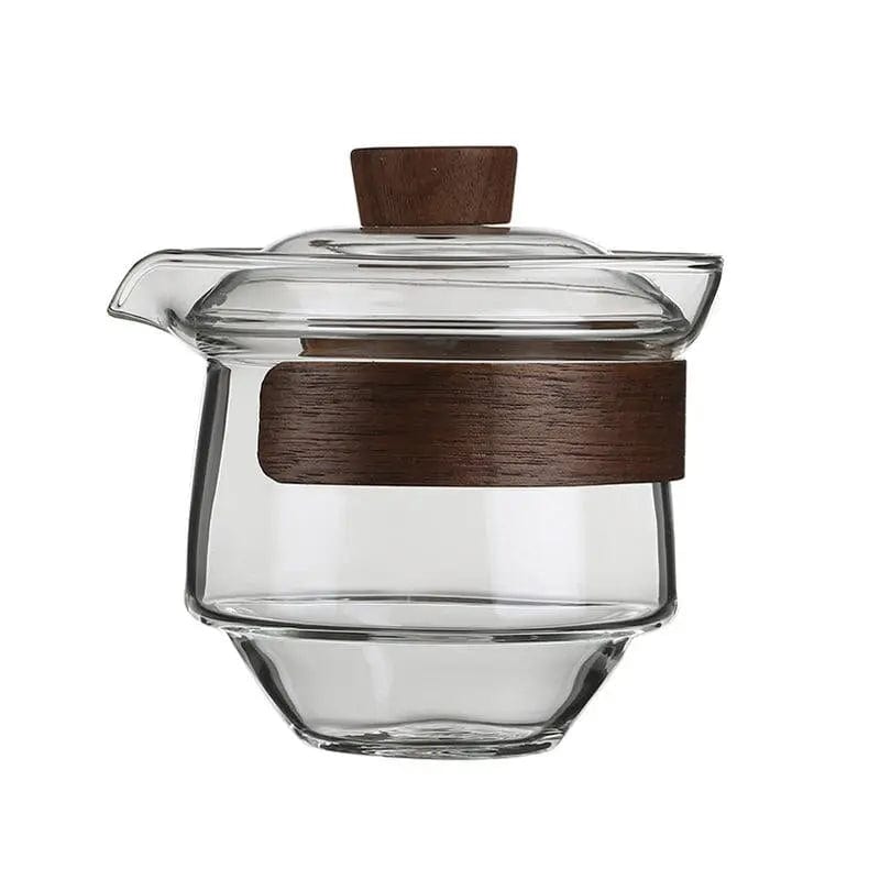 Luksusowy szklany dzbanek do herbaty Gaiwan 230 ml