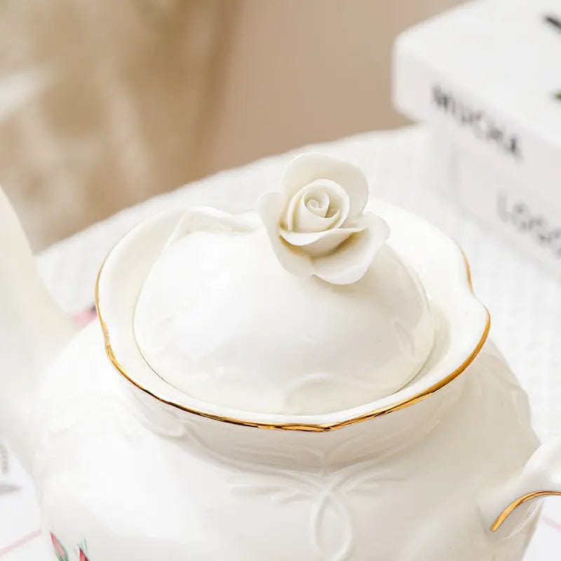 Porcelanowy dzbanek do herbaty 1 l