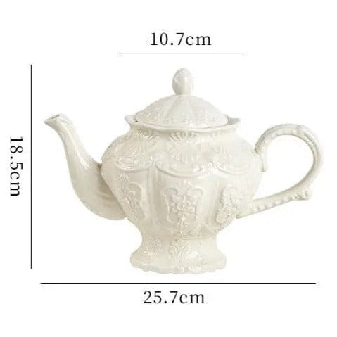 Porcelanowy dzbanek do herbaty 1L