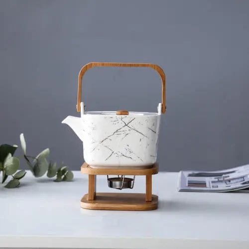 Porcelanowy dzbanek do herbaty w stylu skandynawskim 900 ml