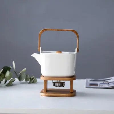 Porcelanowy dzbanek do herbaty w stylu skandynawskim 900 ml