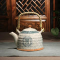 Porcelanowy dzbanek do herbaty z chińskim symbolem 900 ml