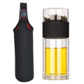 Przenośny szklany dzbanek do herbaty 230 ml