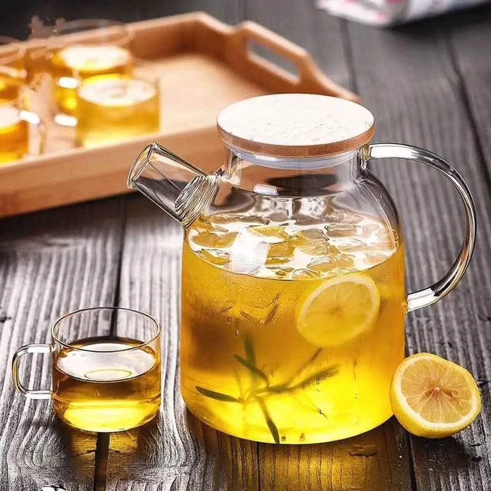 Szklany dzbanek do herbaty 1,6 l