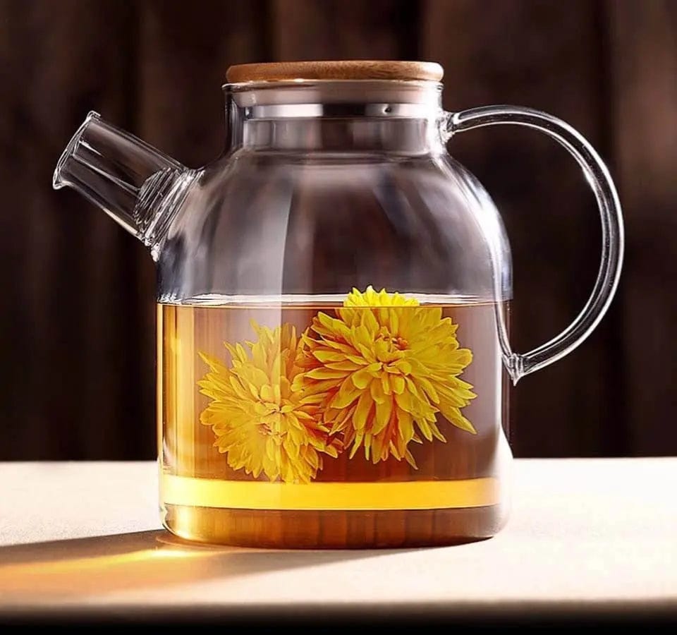 Szklany dzbanek do herbaty 1,6 l