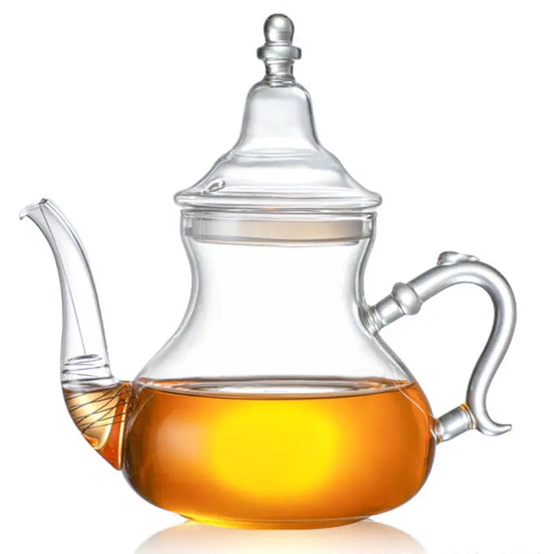 Szklany dzbanek do herbaty marokański, 600 ml - 1 litr