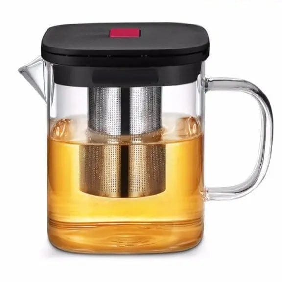 Szklany dzbanek do herbaty o kształcie kostki 600 ml - 1 l