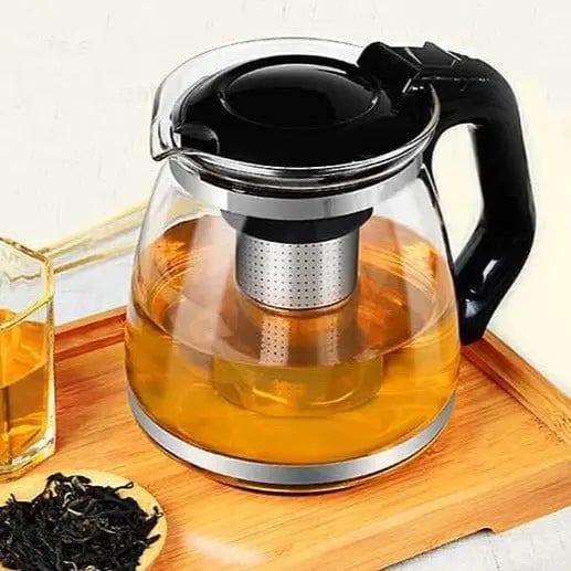Szklany dzbanek do herbaty o pojemności 1,5 l