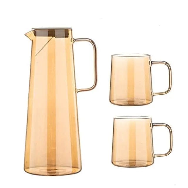 Szklany dzbanek do herbaty w kształcie karafki 1,8L