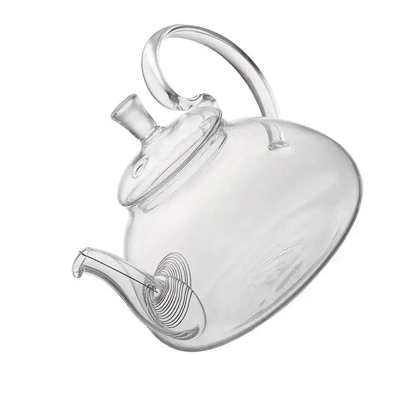 Szklany dzbanek do herbaty z dużym uchwytem 400 ml - 800 ml