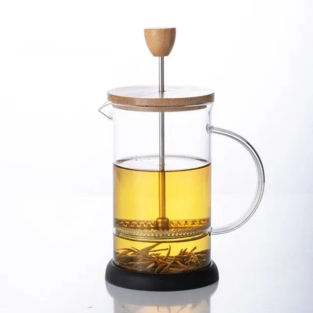 Szklany dzbanek do herbaty z tłokowym filtrem 350ML - 600ML