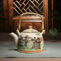 Tradycyjny porcelanowy dzbanek do herbaty 900 ml