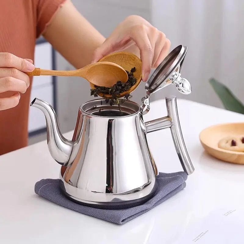 Wysoki dzbanek ze stali nierdzewnej 1L - 1,5L